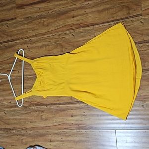 Hollister open back dress with tie detail